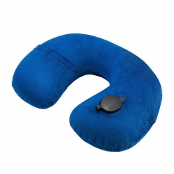 Inflatable Neck Head Rest U Shape Pillow Cushion Support Travel Office Cervical