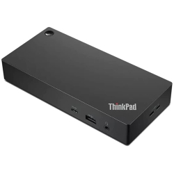 LENOVO Thinkpad 4K Ultra HD Universal USB-C Dock W/ 2X Display Port, 1X HDMI Port (Support Up to 3 Monitors) (2022 Model)