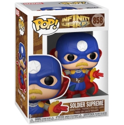 FUNKO Pop Marvel Infinity Warps 3.75 Inch Action Figure - Soldier Supreme #858