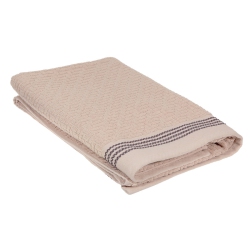 MAISON CONCEPTS Luxury Stitch Bath Towel (30 X 60) (Taupe) - Set Of 2