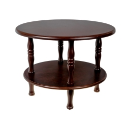 MAISON CONCEPTS Wooden Low Rise Round Coffee Table