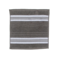 MAISON CONCEPTS Deluxe Wash Cloth (12 X 12) (Cool Gray) - Set Of 6