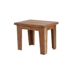MAISON CONCEPTS Acacia Wood Foot Stool