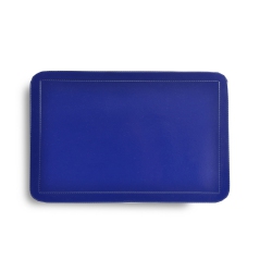 MAISON CONCEPTS Plastic Placemat (Navy Blue) - Set Of 12