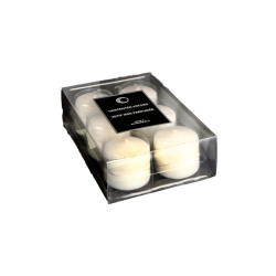 MAISON CONCEPTS 6 Pack Unscented Votives (White) - Set Of 2