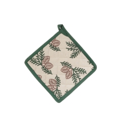 MAISON CONCEPTS Cotton Pot Holder (Pinecone) - Set Of 4