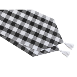 MAISON CONCEPTS Cotton Table Runner (54") (White Buffalo)