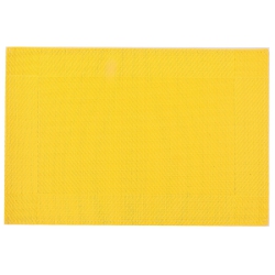 MAISON CONCEPTS Vinyl Placemat (Classic) (Yellow) - Set Of 12
