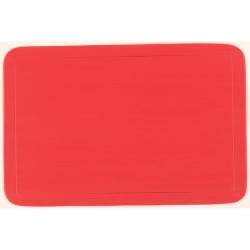 MAISON CONCEPTS Plastic Placemat (Red) - Set Of 12