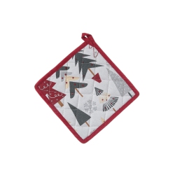 MAISON CONCEPTS Cotton Pot Holder (Tree) - Set Of 4