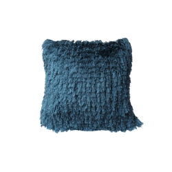 MAISON CONCEPTS Furry Cushion (Teal) - Set Of 2