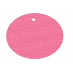 EZONEDEAL Round Heat Resistant Silicone Trivet Mat Pan Pot Holder Non Slip Pad New