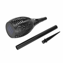 SAG 4X 33 Led Solar Flickering Torch Path Light Dancing Flame Garden Landscape Lamp