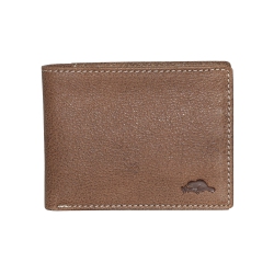 ROOTS Men's Leather Slim Id Wallet In Multicolor