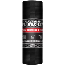 PRECISION DEFINED Professional Grade Tool Box Liner, 16" X 16 Ft | Non-Slip Thick Cabinet Shelf Liner In Black