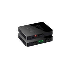 New 1 in 2 out 1080p HDMI 4K HDCP Stripper 3D Splitter Power Signal Amplifier CA