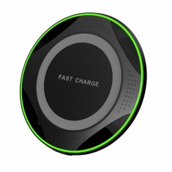 QI WIRELESS CHARGER Wireless Charger Qi Pad 10W Fast Charging for Iphone X 8 Xs Xr Samsung Galaxy