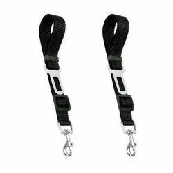 SAG Dog Pet Safety Seat Belt Clip for Car Vehicle Seatbelt Adjustable Harness Lead