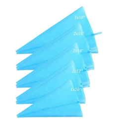 EZONEDEAL 18PCs Fondant Baking Tool Pastry Bags Icing Cream Piping Cake Decorating Tools