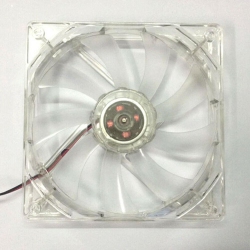 12cm 120mm LED 12V 4Pin Computer PC Case Cooler CPU Cooling LED Fan in Red
