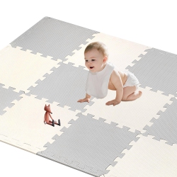 MyBlissBaby Baby Play Mat Tiles Extra Large Thick Foam Floor Puzzle Mat  Interlocking Playmat for Infants Toddlers Kids Babies Crawling