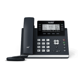 YEALINK Sip-T43U Ip Phone - Corded - Corded - Wall Mountable - Classic In Gray