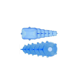 Silicone Stretch Lid Bowl Pot Food Fresh Seal Cover (6x Round+6x Square)