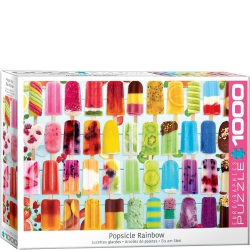 EUROGRAPHICS 1000 Piece Puzzle (Popsicle Rainbow)