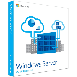 MICROSOFT Windows Server 2019 Standard 64-Bit - License - 16 Core, 10 Client