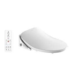 WINGOMART Electric Bidet Smart Toilet Seat W/ Heated Seat & Warm Water Hydroflush Adjustable Wash Position & Self Cleaning, Nozzle W/ Uv