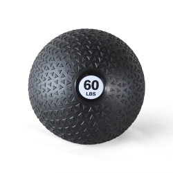 PRISP Weighted Medicine Slam Ball - Fitness Ball With Easy Grip Textured Surface, 60 Lb