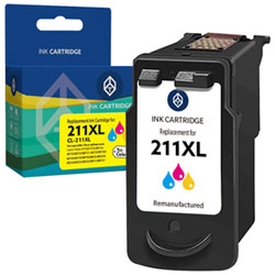Cartouche D'encre Couleur De Ttoner Compatible Avec Canon (Tt-211Xl-C)