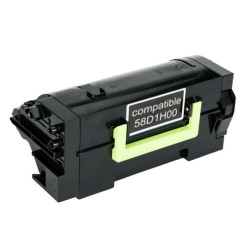 SUPERINK Compatible Lexmark 58D1H00 Toner Cartridge By In Black