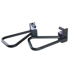 PRISP Power Cage Dip Handles - Compatible With 2.5 X 2.5 Inch Racks, Sold In Pairs
