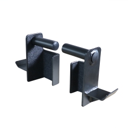 PRISP J-Hooks for Power Cage - Compatible With 2.5 X 2.5 Inch Racks, Sold In Pairs