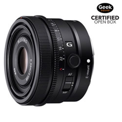 Boîte Ouverte - Objectif G À Focale Fixe Plein Format À Mise Au Point Automatique F/2,5 50 Mm Fe De Sony - Noir