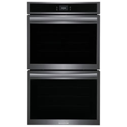 Frigidaire Gallery 30" 10.6 Cu. Ft. Double Electric Wall Oven (GCWD3067AD) - Black Stainless