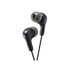 JVC - Wired In-Ear Headphones, Gumy Plus In Black
