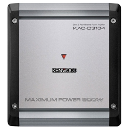 KENWOOD Kac-D3104 Class D 4-Channel Amplifier