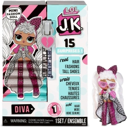 MGA L.o.l. Surprise Jk Diva Mini Fashion Doll With 15 Surprises