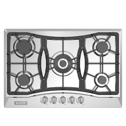 EMPAVA 30 In. Gas Stove Cooktop With 5 3Rd Gen Italy Sabaf Sealed Burners In Stainless Steel