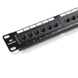 TOTALITY SOLUTIONS Cable Matters Ul Listed Rackmount Or Wall Mount 24 Port Network Patch Panel (Cat6 Patch Panel / Rj45 Patch Panel)