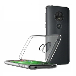 for Motorola Moto G7 Play Case - Premium Clear Soft TPU Transparent Back Cover