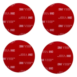 4x VHB Sticky Adhesive 3M Pad Mounting Double Sided Tape for Magnetic Car Mount