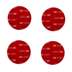 4x VHB Sticky Adhesive 3M Pad Mounting Double Sided Tape for Magnetic Car Mount