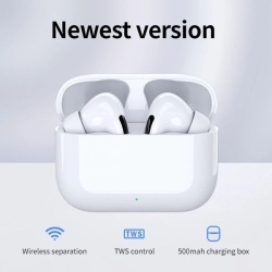 LIMITED TIME DEAL: Wireless Earbuds, Bluetooth 5.0 Earbuds Waterproof Wireless Earphones Noise-Canceling Microphone in-Ear Ear Buds with Charging Case