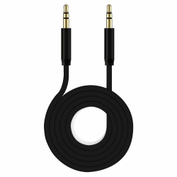 3.5mm AUX Cable High Quality Stereo Audio Auxiliary Plated Cable in Gold