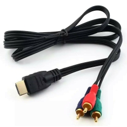 HDMI Male to 3 RCA Video Audio AV Component Converter Adapter Cable HDTV 1080P