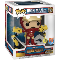 FUNKO Pop Marvel Iron Man 2 3.75 Inch Action Figure Exclusive - Iron Man With Gantry #905