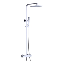 AKUAPLUS ® Irene 2 Shower Column With Hand Shower - Chrome